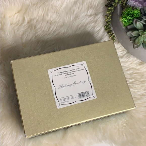 New in Box Hand Crafted Holiday Cards & Envelopes - Picture 6 of 7